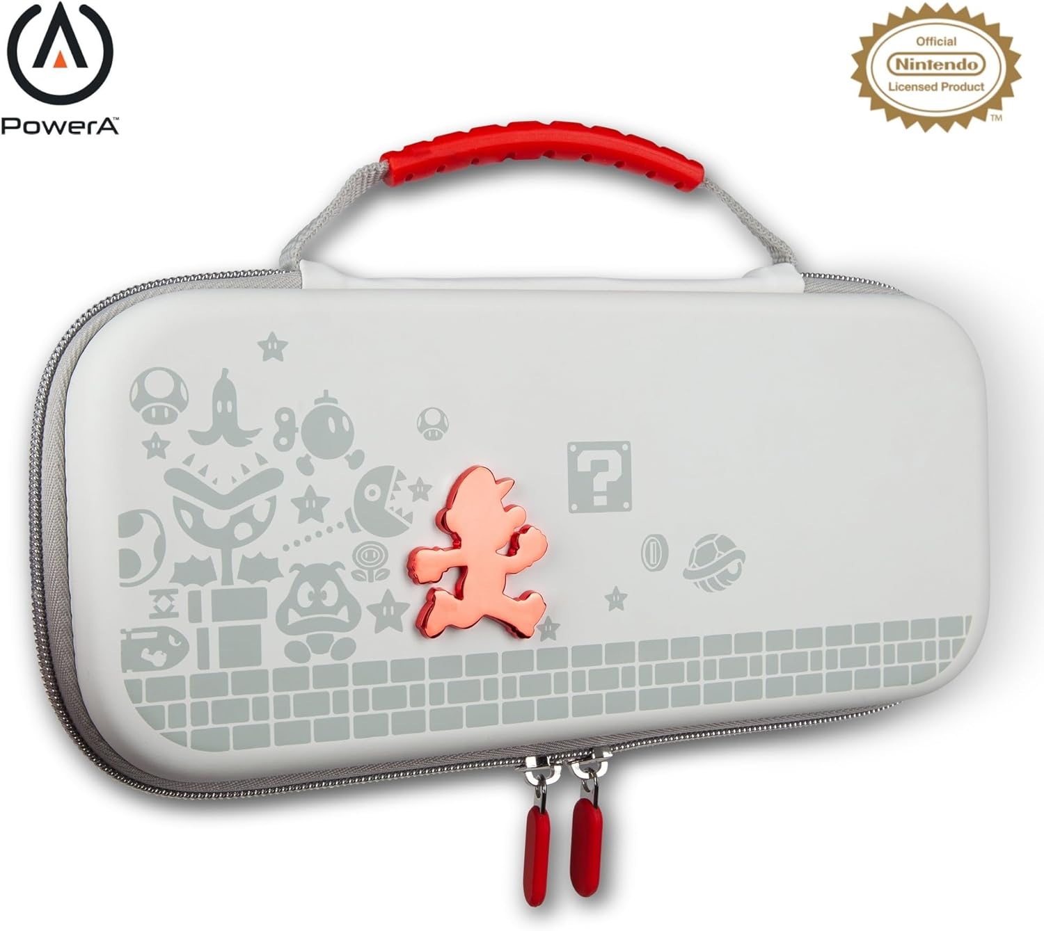 PowerA Protection Case for Nintendo Switch - OLED Model, Nintendo Switch or Nintendo Switch Lite - Running Mario (Officially Licensed)