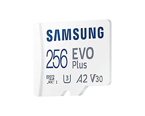 Samsung Evo Plus 256GB MicroSD SDXC U3 Class 10 A2 Memory Card 130MB/S Adapter 2021 MB-MC256KA APC
