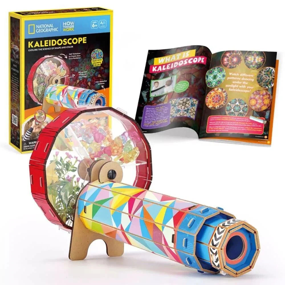 CUBICFUN NATIONAL GEOGRAPHIC KALEIDOSCOPE 3D PUZZLE