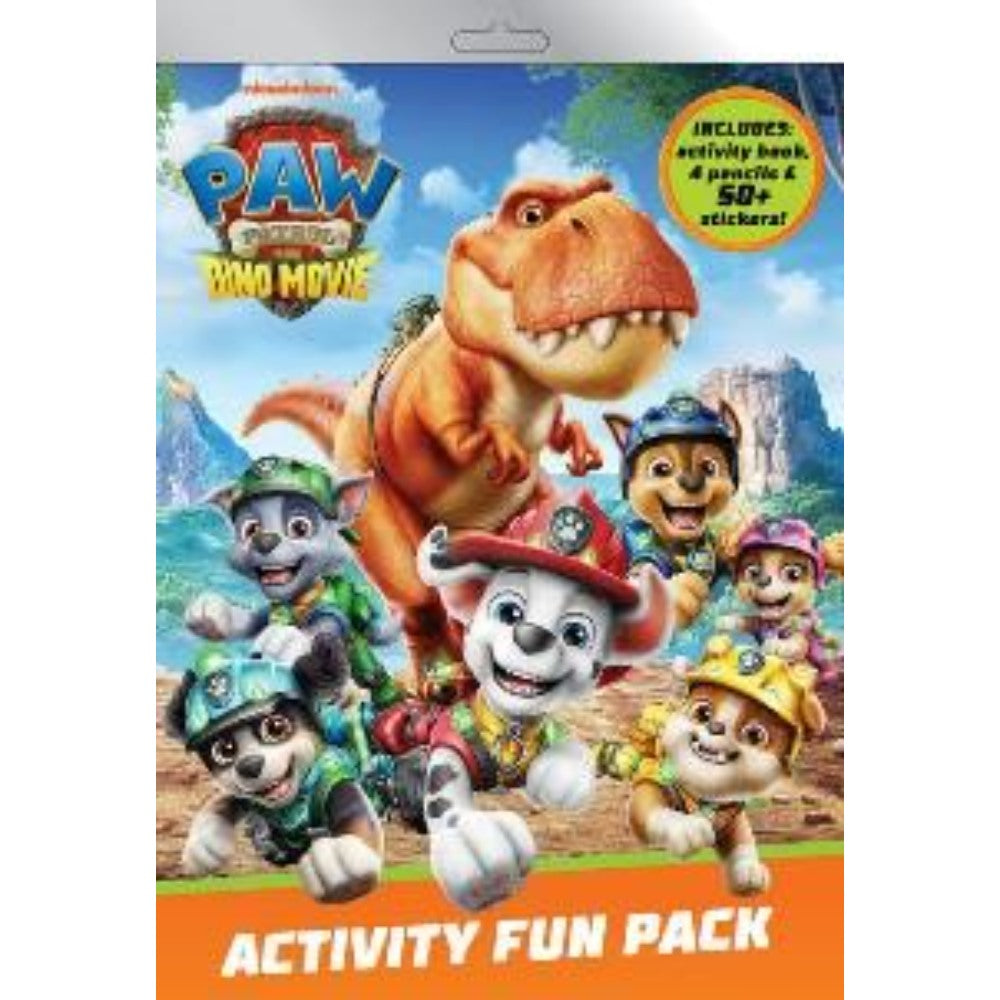 PAW Patrol The Dino Movie – Activity Fun Pack (Paperback)