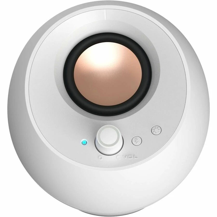 Creative Pebble Pro 2.0 Portable Bluetooth Speaker System White