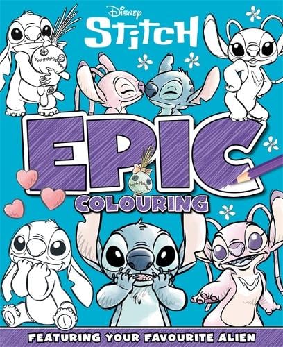  Disney Stitch: Epic Colouring