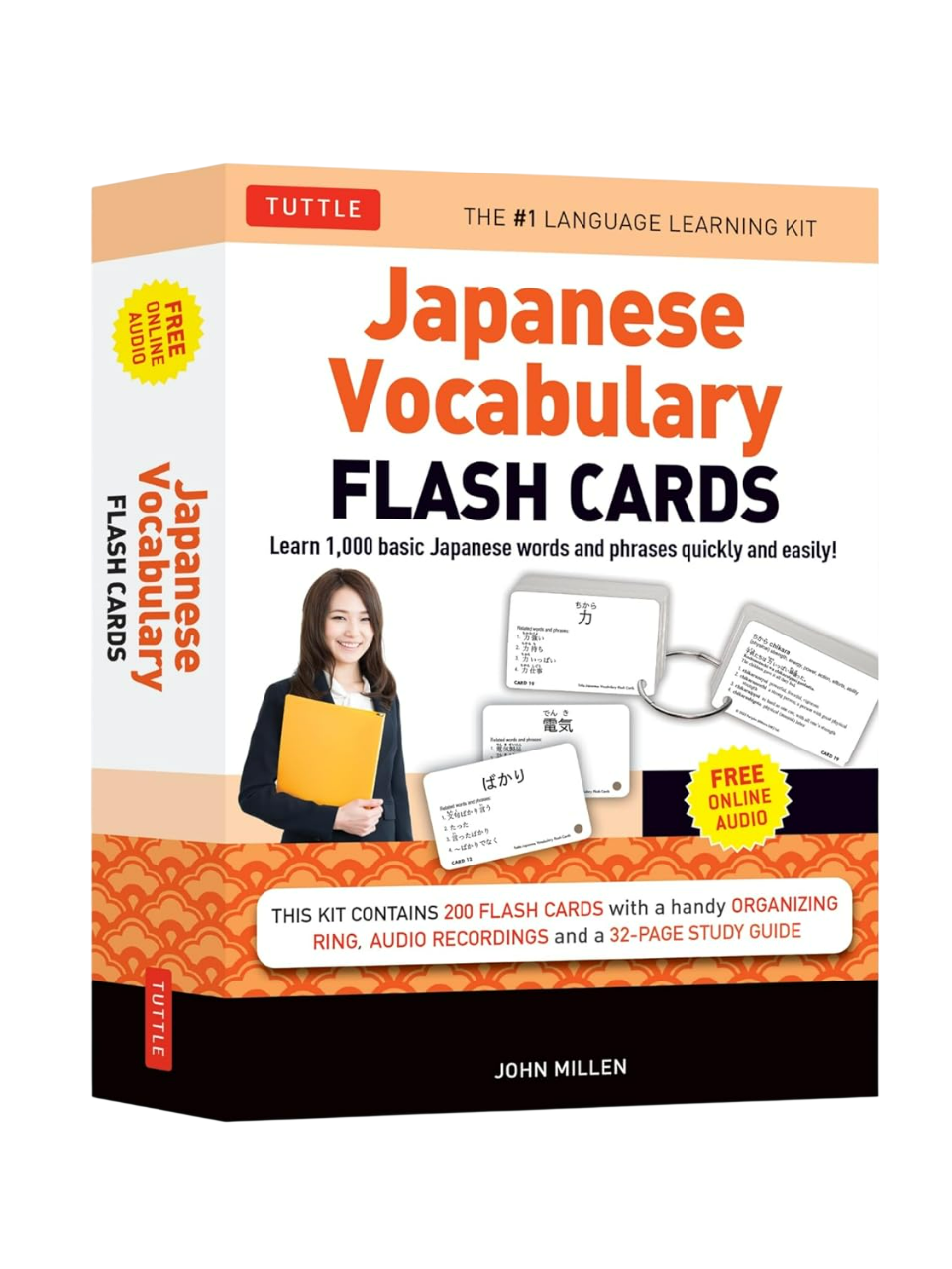 Japanese Vocabulary Flash Cards Kit