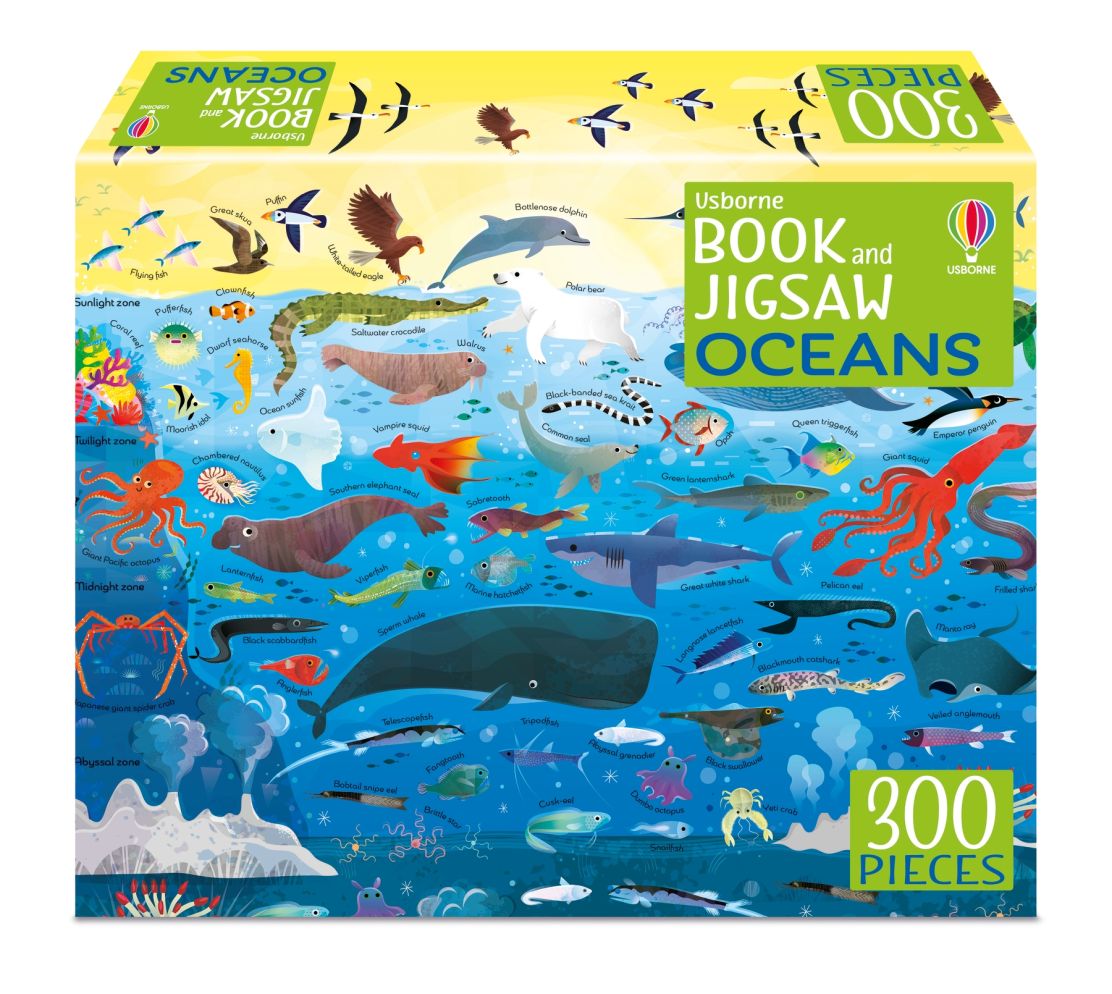 Usborne Book & Jigsaw: Oceans