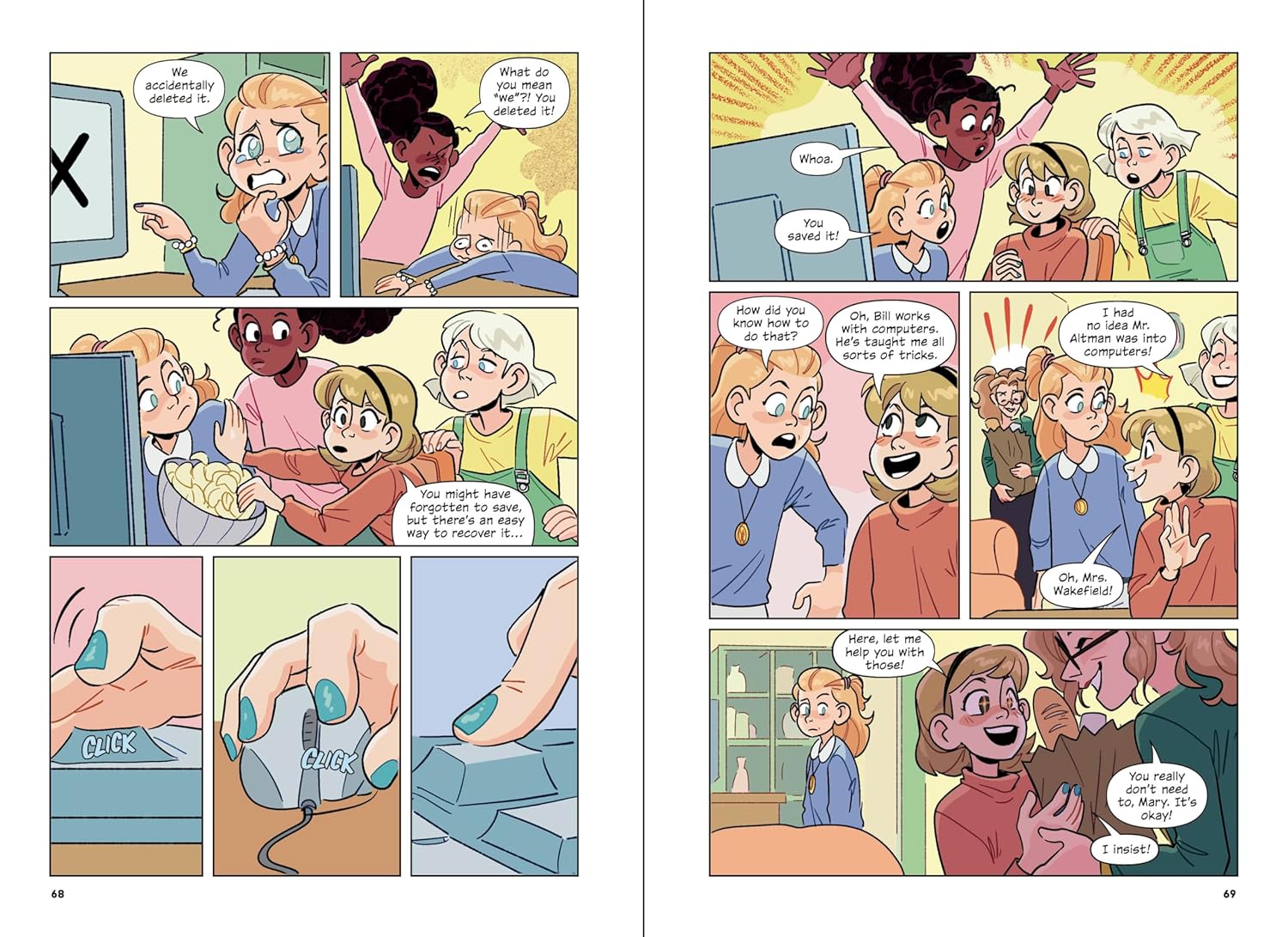 Sweet Valley Twins: Three's a Crowd (A Graphic Novel)