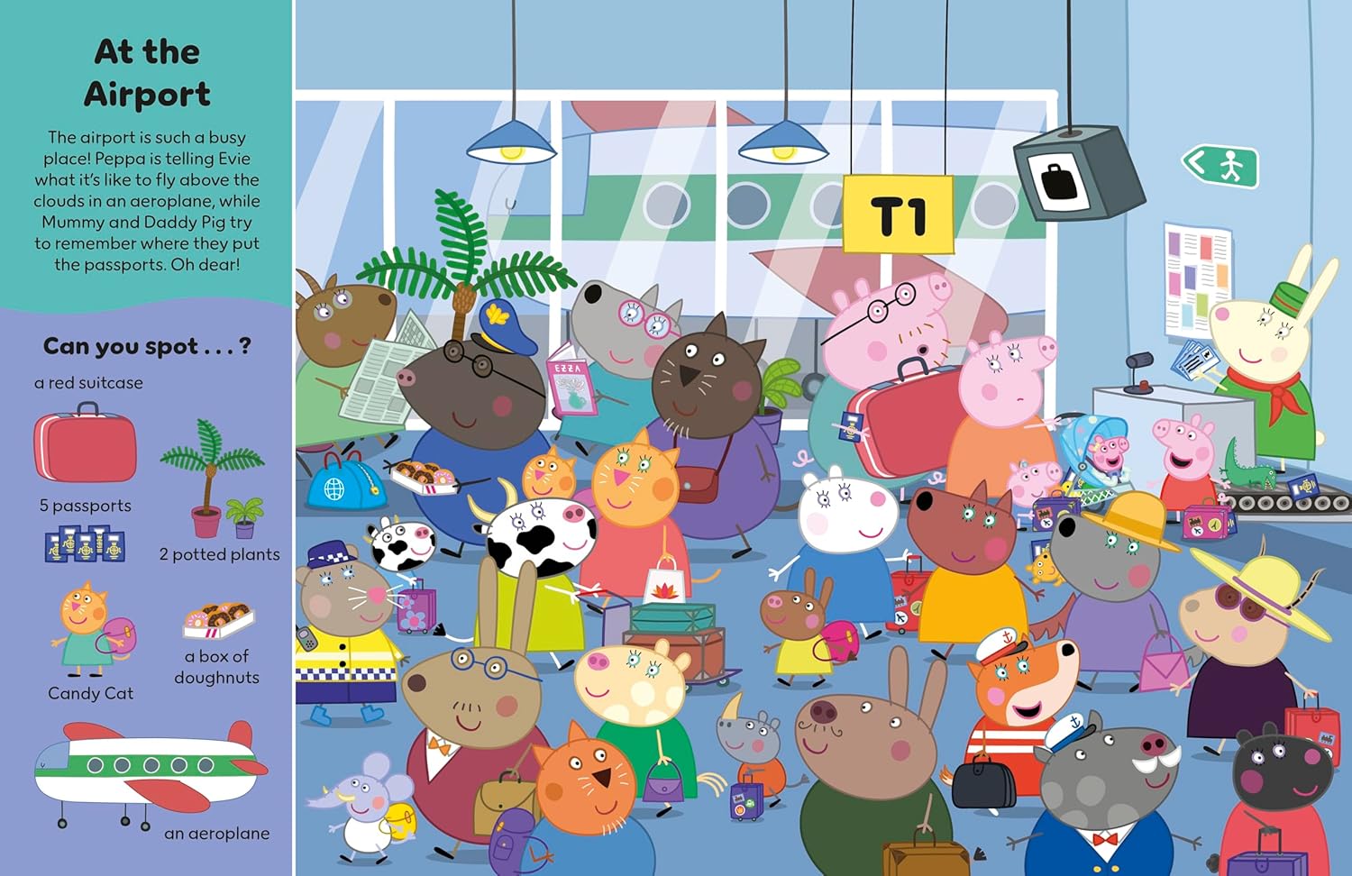 Peppa Pig: Where's Peppa on Holiday? (Paperback)
