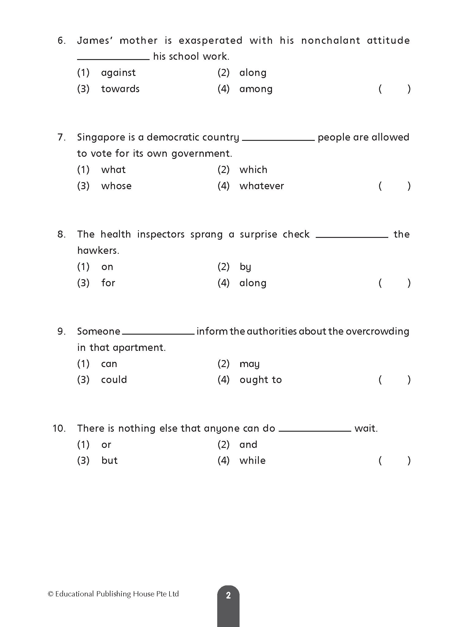 Primary 5 Daily Dose Of English-3rd Edition