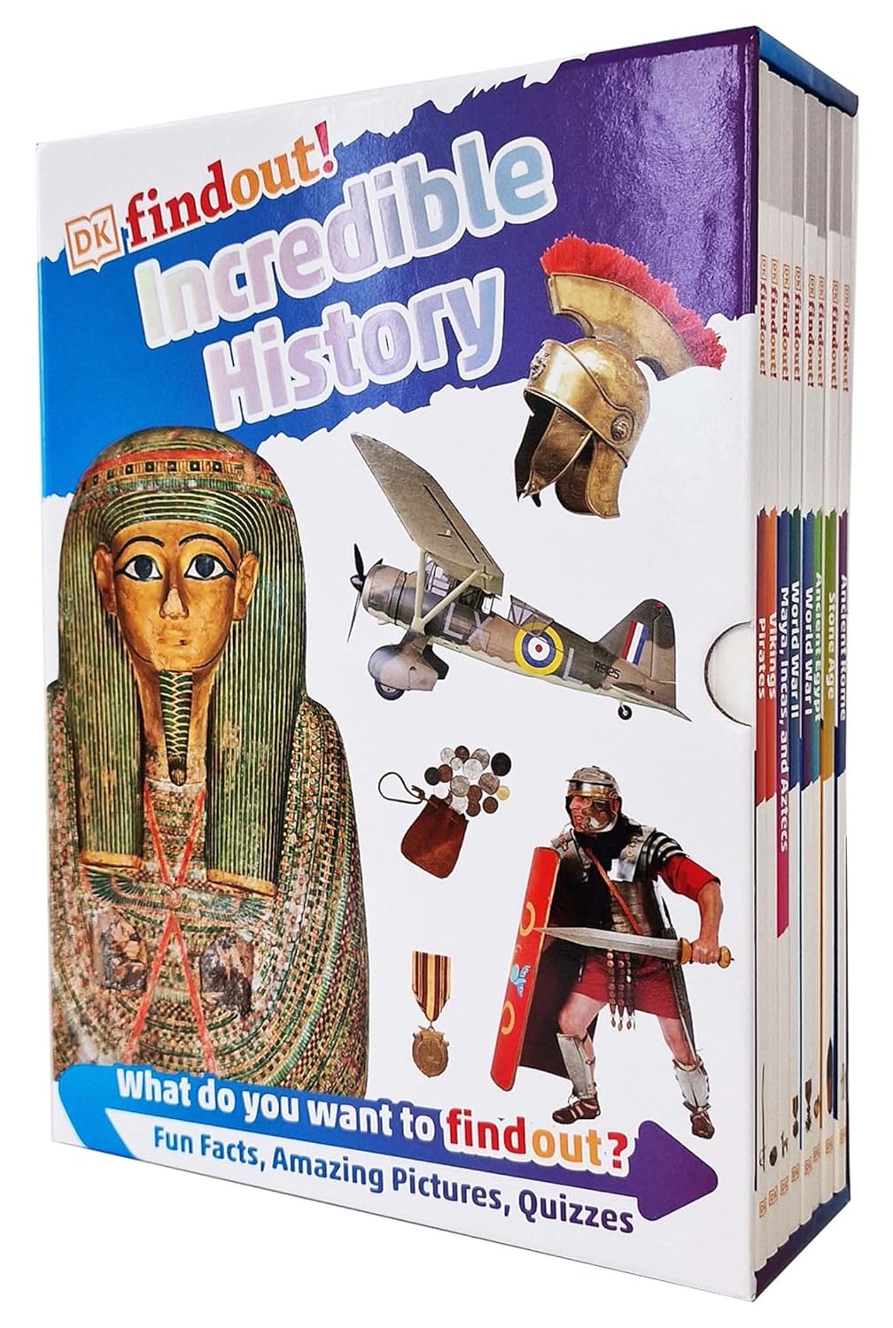 DK Find Out: Incredible History (8 Books)