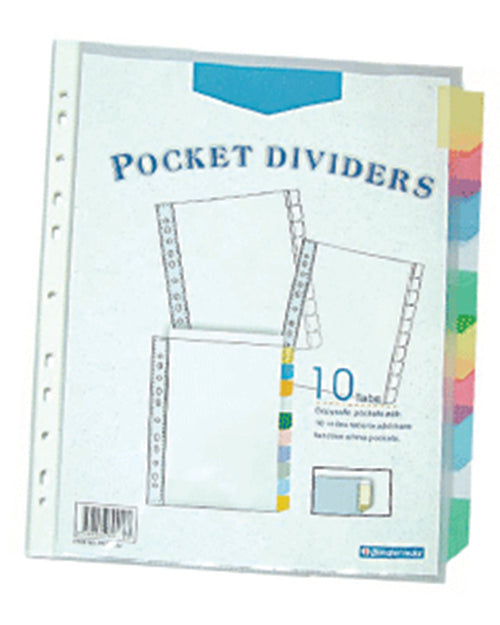 Pocket Dividers With 10 Tabs (a4)