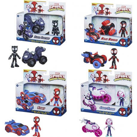 HASBRO MARVEL SPIDEY AND HIS AMAZING FRIENDS VEHICLE AND FIGURE ASSORTED