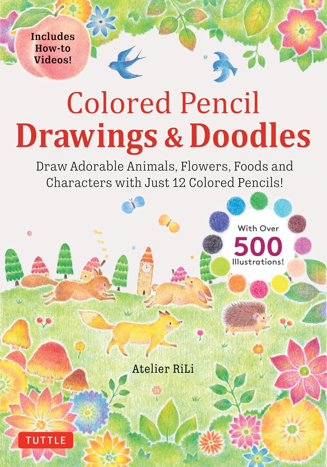 Colored Pencil Drawings & Doddles Book