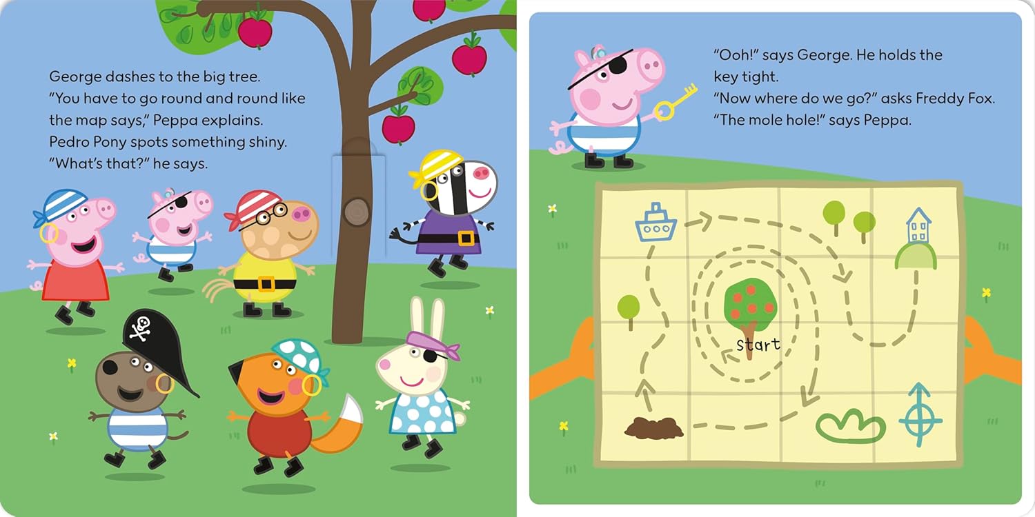 Peppa Pig: Peppa’s Pirate Fun: A Lift-The-Flap Book