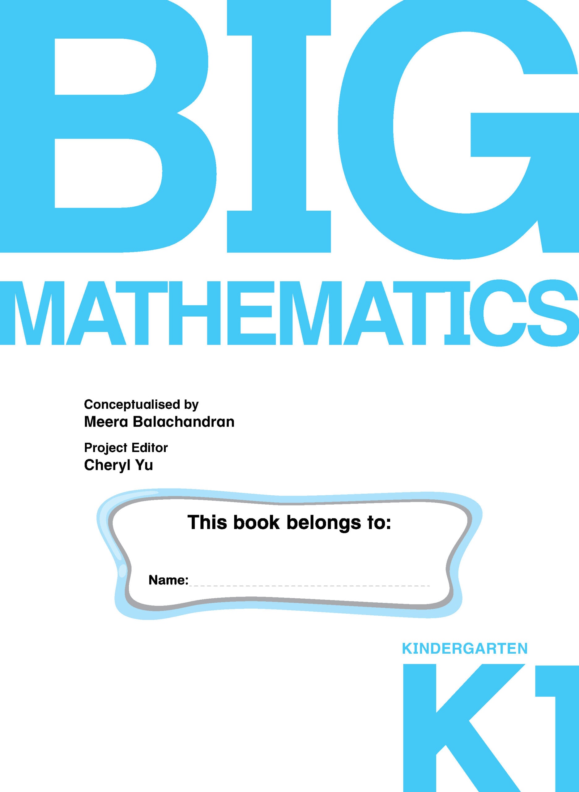 BIG Mathematics Kindergarten 1 – Popular Book Company Pte Ltd