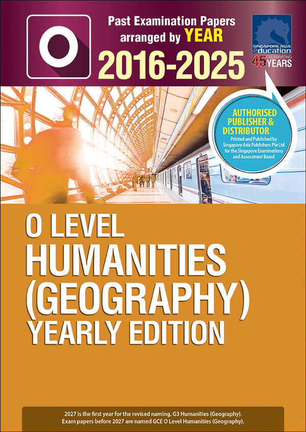 O-Level Humanities (Geography) YE (2016-2025)