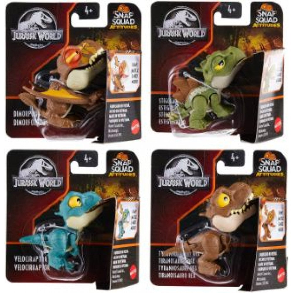 JURASSIC WORLD SNAP SQUAD EXPRESSIONS (RANDOM PICK)