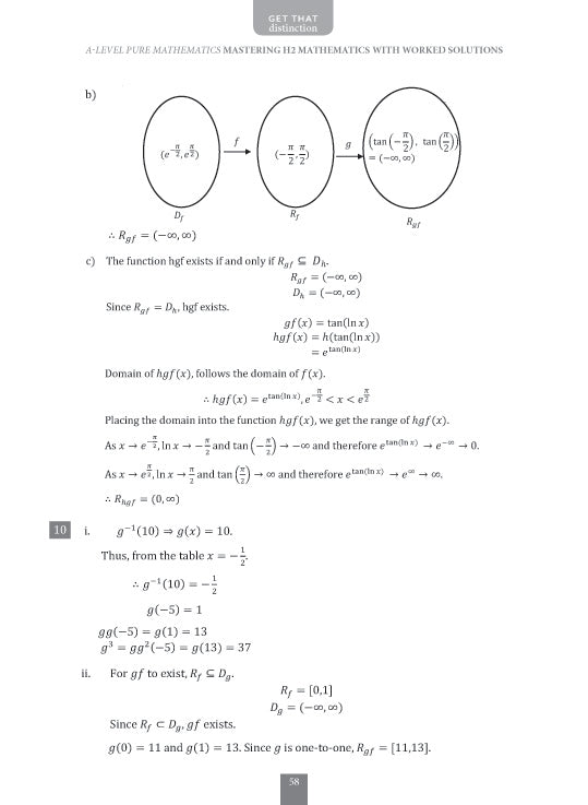 A-Level - Mastering H2 Mathematics with Worked Solutions 2nd Edition