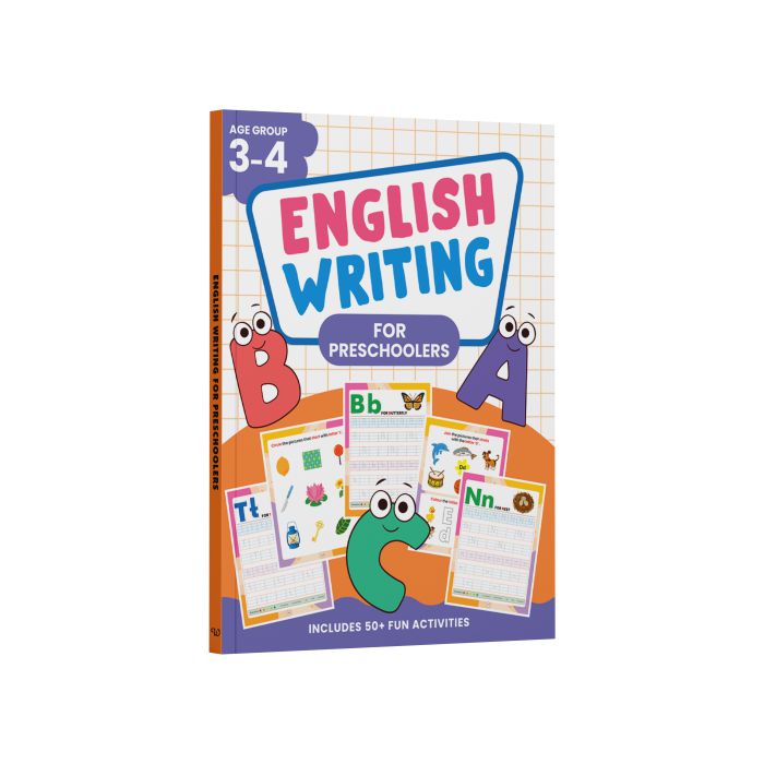 English Writing For Preschoolers (Age 3-4)