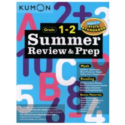 Kumon:Summer Review And Prep 1-2