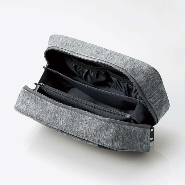 BMA-GP14 Elecom Gadget Pouch Storage Type Grey