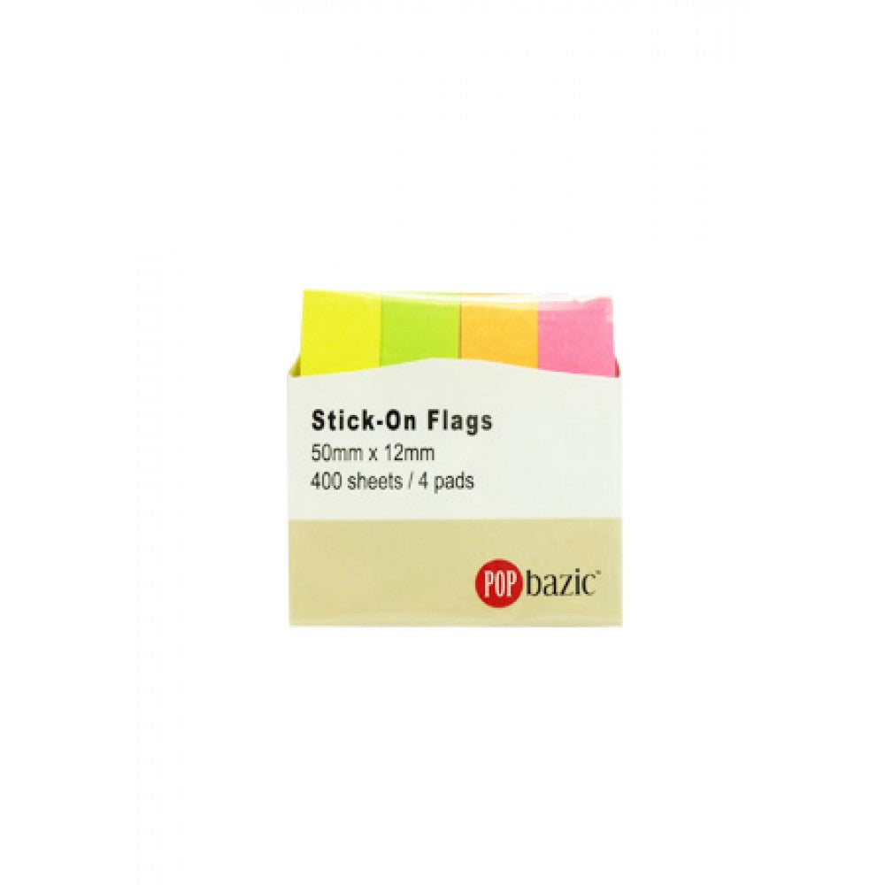 POP BAZIC Paper Index 400's 4 Colours