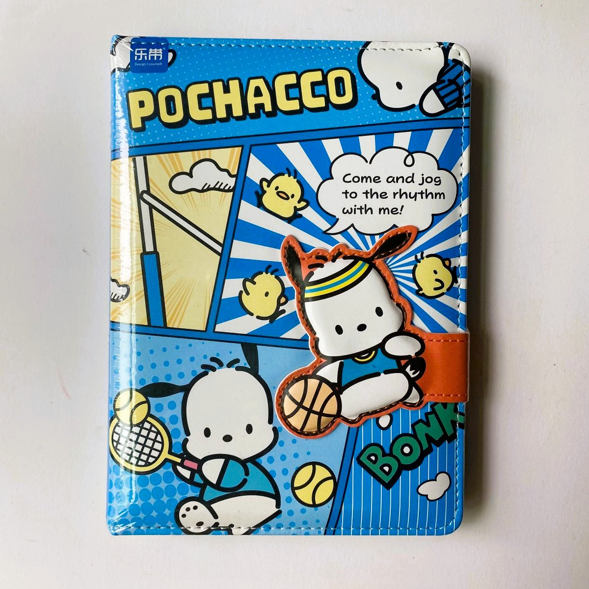 SANRIO B6 PU NOTEBOOK WITH MAGNET FLAP (POCHACCO) MXCK03-PC