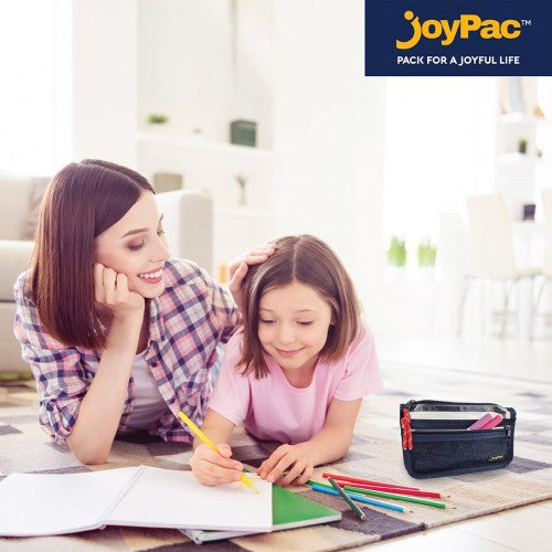 JOYPAC CLEAR DENIM POUCH ASSORTED