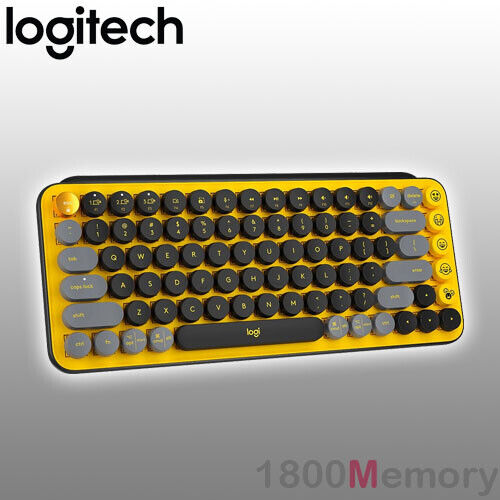 GENUINE Logitech POP Keys Wireless Mechanical Keyboard with Custom Emoji Keys