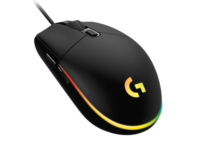 Logitech G203 LIGHTSYNC RGB 6 Button Gaming Mouse - Black