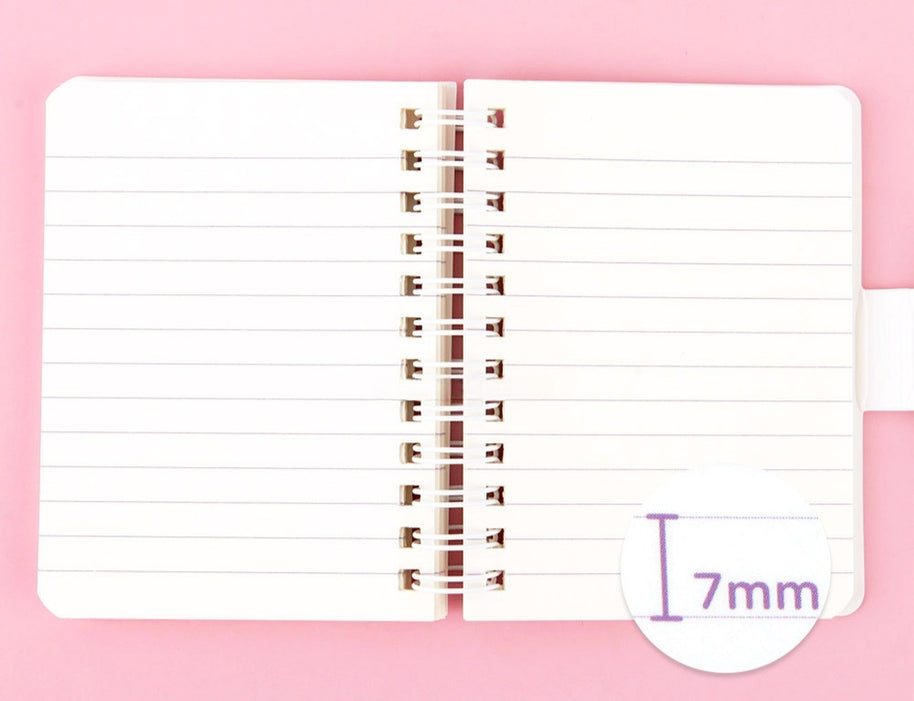 SANRIO CINNAMOROLL A6 MAGNECTIC FLAP HANDY NOTEBOOK