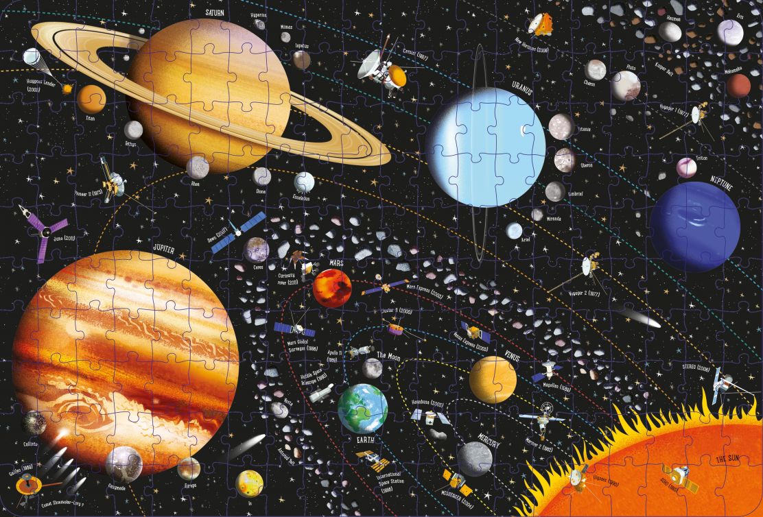 Usborne Book & Jigsaw: The Solar System