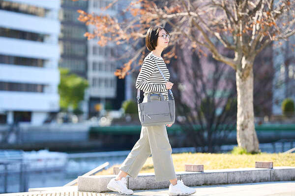 BM-OFHB01 Elecom 8.4" Off Toco Mini Tote Bag Gray