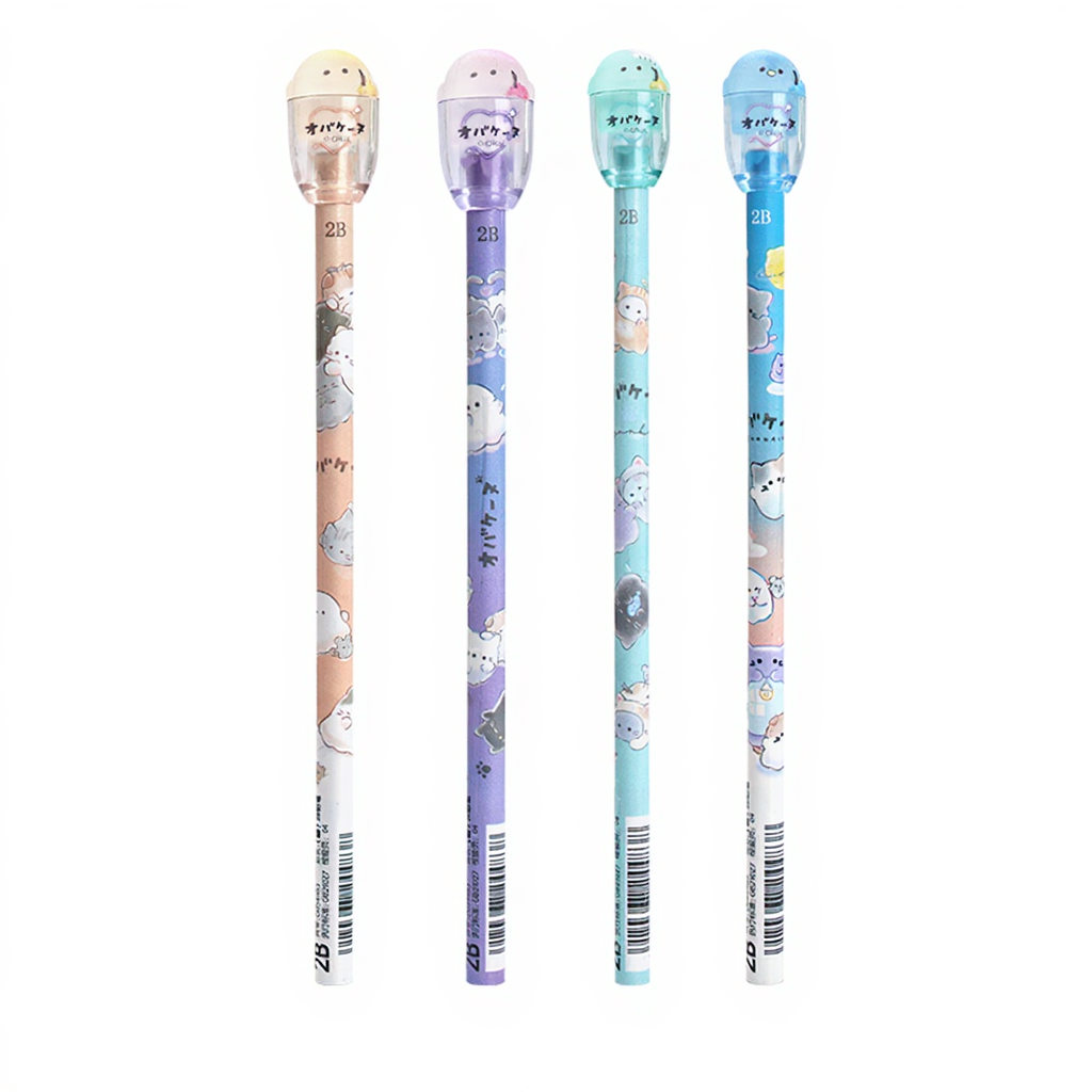 Obakenu 2B Pencil with Cap