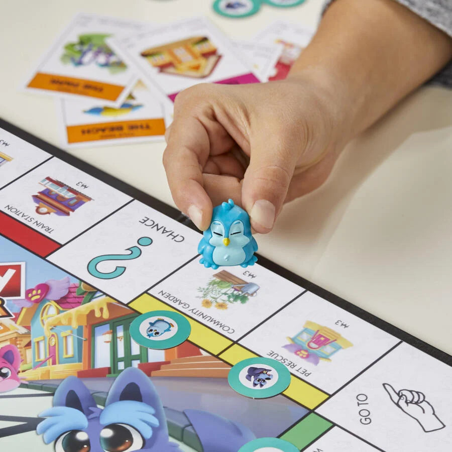 HASBRO MONOPOLY JUNIOR 2 GAMES IN 1