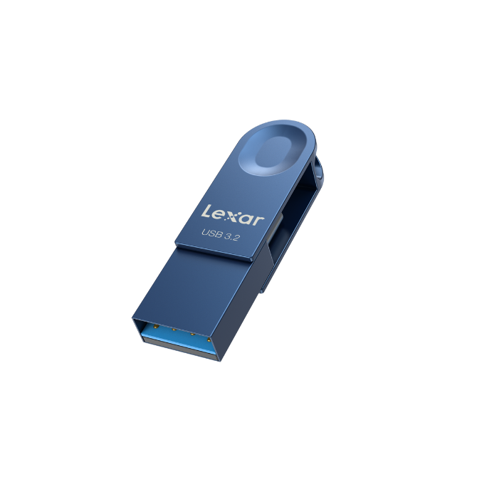 Lexar JumpDrive Dual Drive E32c USB 3.2 Gen 1 Type C Flash Drive 64GB