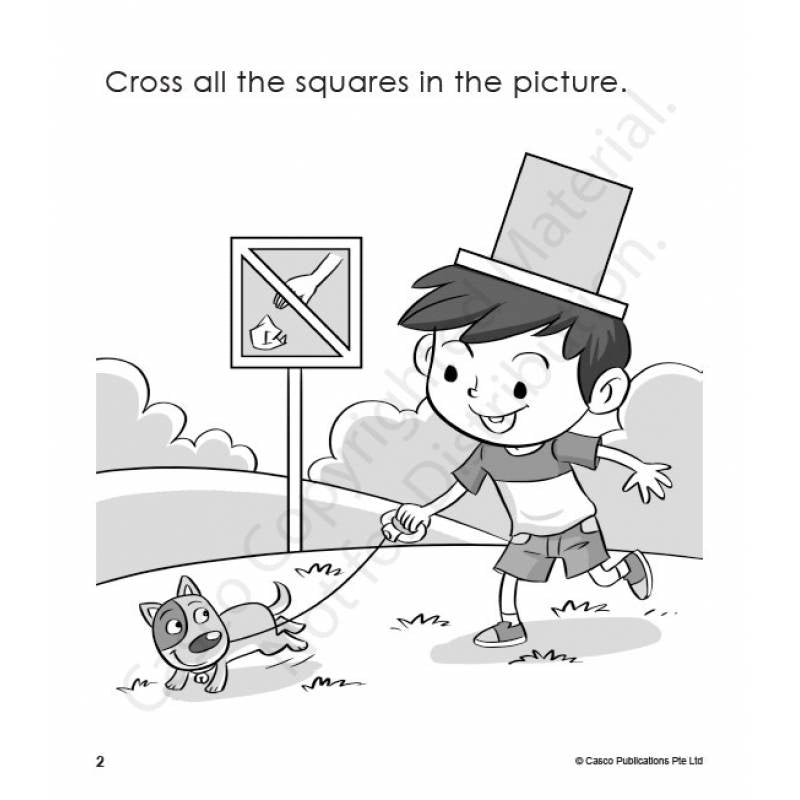 Step by Step Early Math Skills Book 4: Shapes & Measurement I (for Ages 3-4)