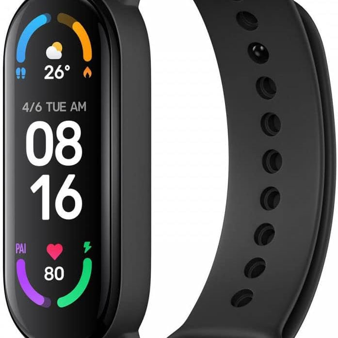 Xiaomi Mi Smart Band 6 (Black) One Size