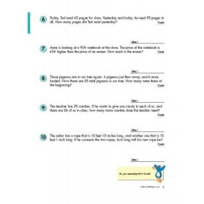 Kumon: Grade 3 Word Problems