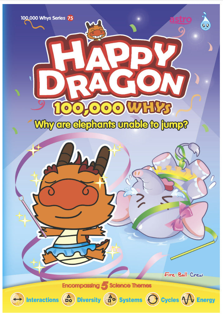 Happy Dragon 100k Whys Series 75 – Why Are Elephants Unable To Jump?