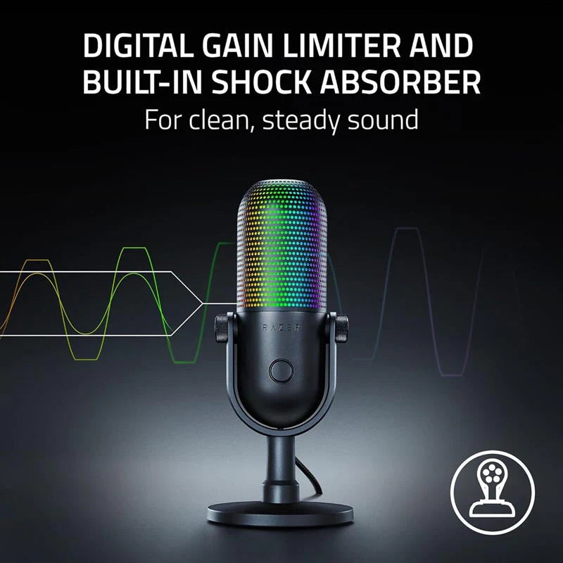 Razer Seiren V3 Chroma - RGB USB Mic (Black)