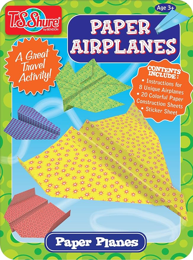 BENDON MINI ACTIVITY TIN PAPER AIRPLANES