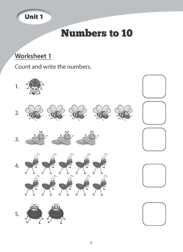 Bridging Mathematics Kindergarten 1