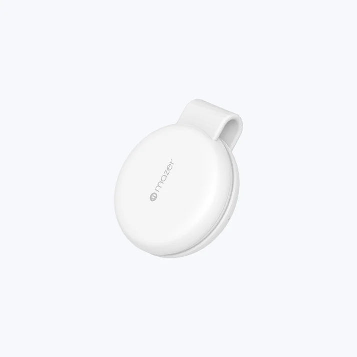 Mazer MagPad Duo Qi2 Certified 15W 2-in-1 Foldable Wireless Charging Pad - White