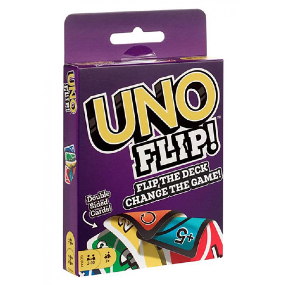 MATTEL UNO FLIP SIDE CARD