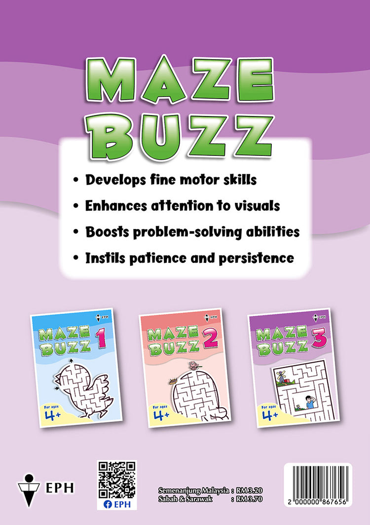Nursery Maze Buzz - Book 3
