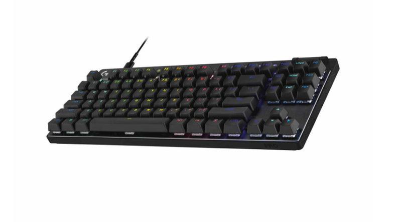 Logitech G PRO X TKL Rapid Keyboard Magnetic Analog Switches - Black English