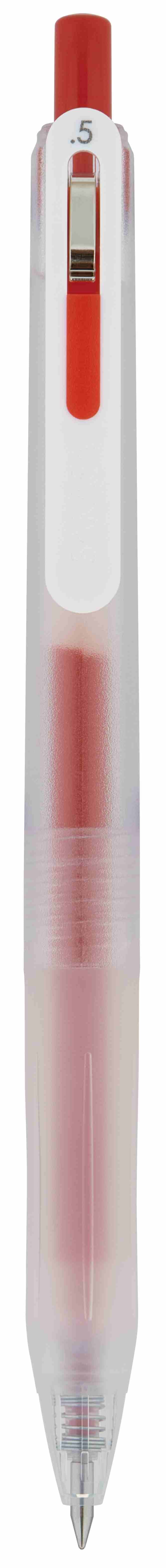 Zebra Sarasa Clip Cl Jj118- Clear Red