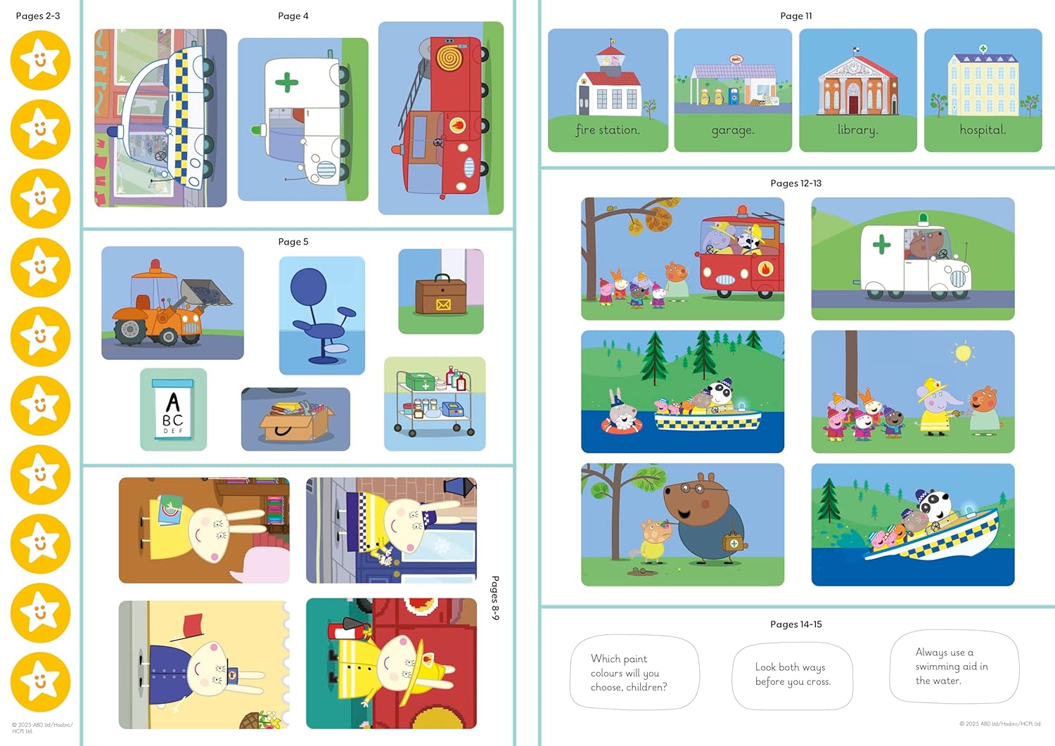 Learn with Peppa: People Who Help Us Sticker Activity Book