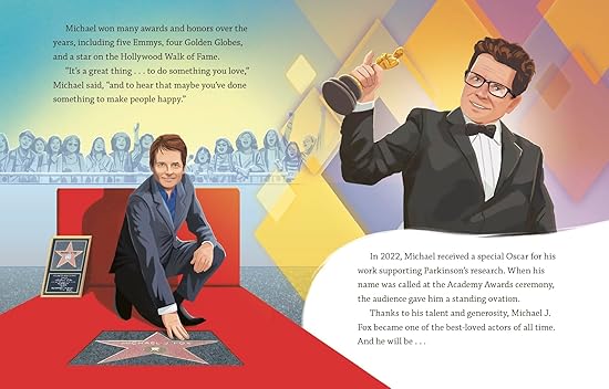 Michael J. Fox: A Little Golden Book Biography (Hardcover – Picture Book)