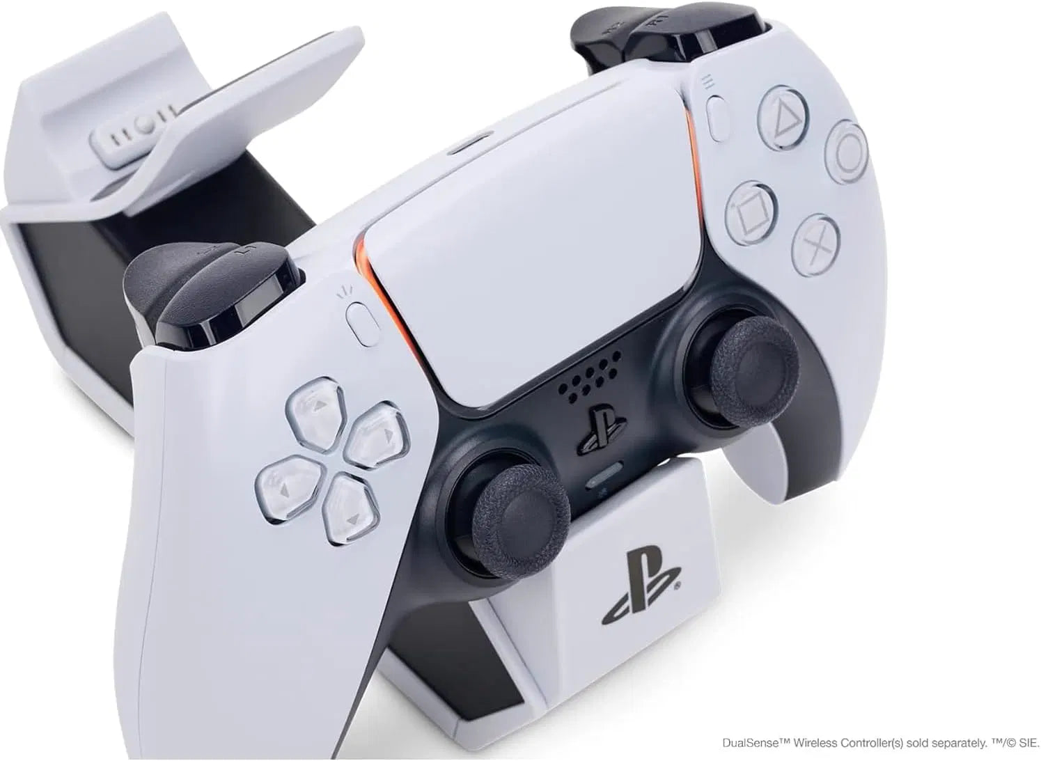 PowerA Twin Charging Station for DualSense Wireless Controllers for PS5 (White)