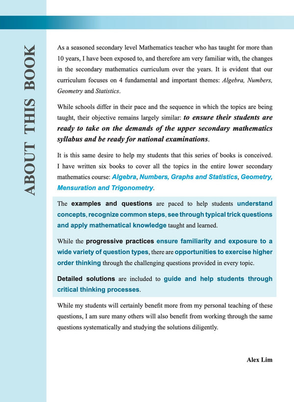 Integrated Mathematics Geometry & Mensuration For Secondary 1 [G3 and IP]